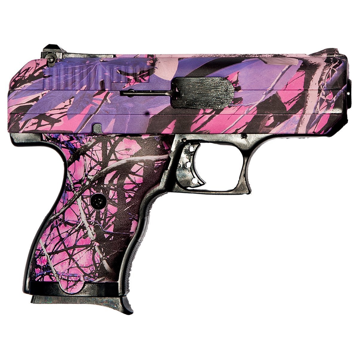 hi-point-cf380-380-auto-acp-35in-pink-country-girl-camo-pistol-81-rounds-1528948-1.jpg Hi-Point CF380 380 Auto (ACP) 3.5in Pink Country Girl Camo Pistol – 8+1 Rounds - Image 1