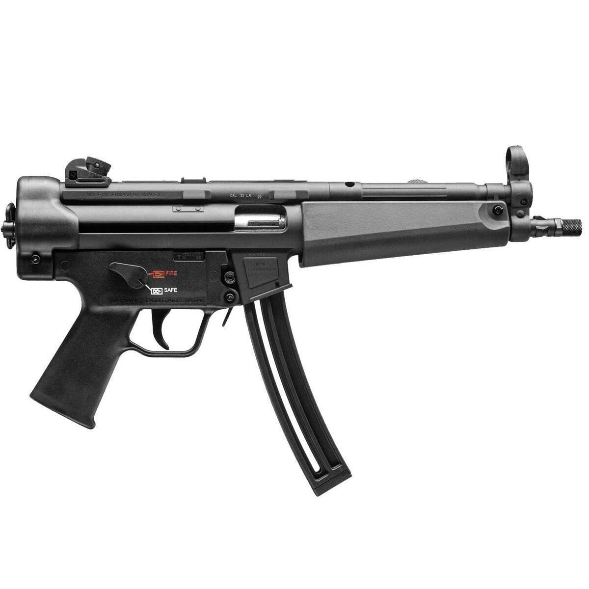 hk-mp5-22-long-rifle-85in-black-modern-sporting-pistol-251-rounds-1690547-1.jpg HK MP5 22 Long Rifle 8.5in Black Modern Sporting Pistol – 25+1 Rounds - Image 1