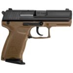 HK P2000 V3 9mm Luger 3.66in FDE Pistol – 10+1 Rounds