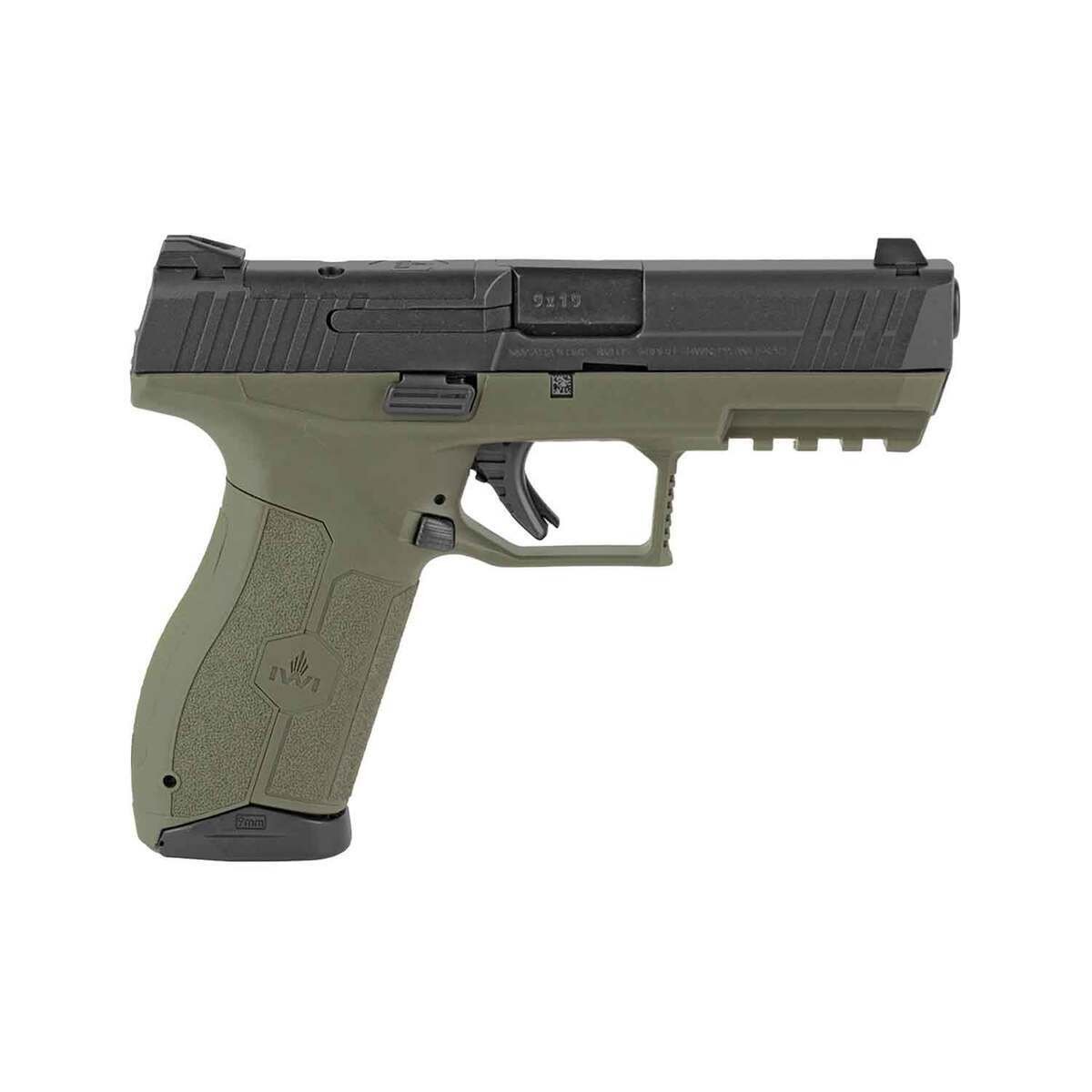 iwi-masada-slim-optic-ready-9mm-luger-41in-black-od-green-pistol-171-rounds-1789653-1.jpg IWI Masada Optic Ready 9mm Luger 4.1in Black OD Green Pistol – 17+1 Rounds - Image 1
