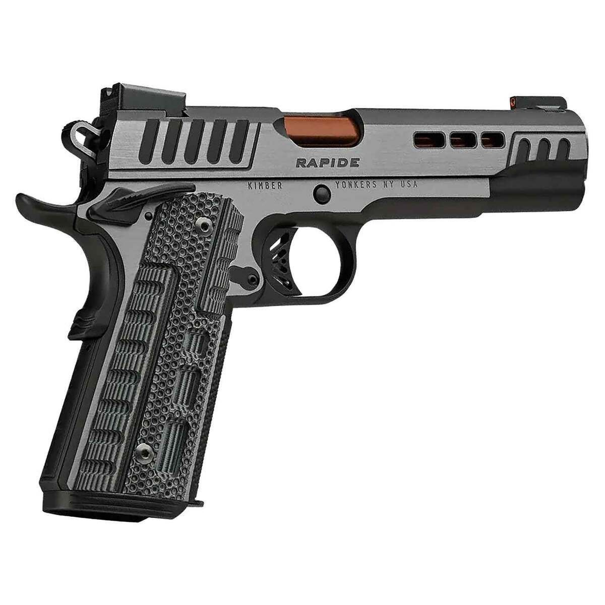 kimber-1911-rapide-dusk-9mm-luger-5in-stainless-pistol-81-rounds-1819316-1-1.jpg Kimber 1911 Rapide Dusk 9mm Luger 5in Stainless Pistol – 8+1 Rounds - Image 1