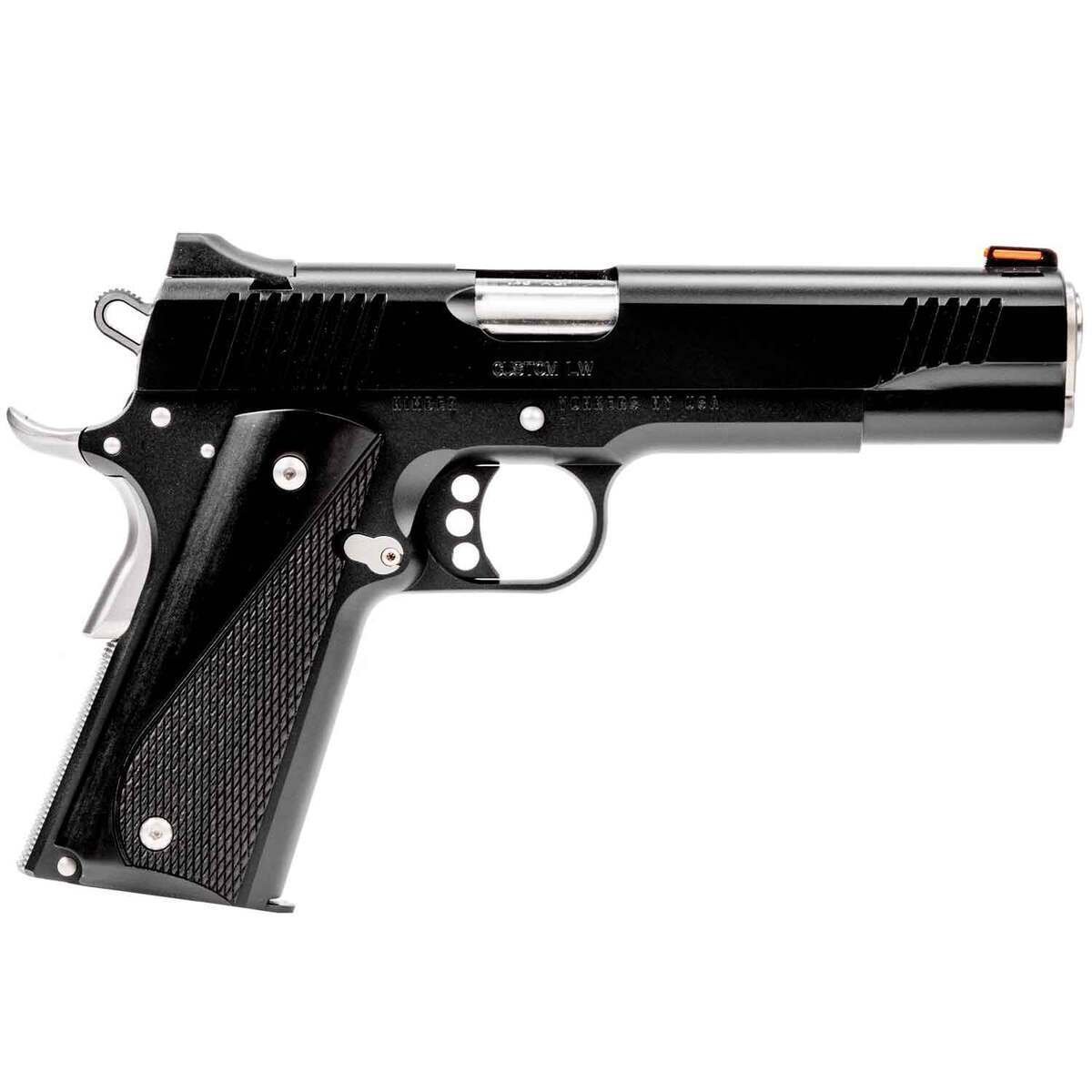 kimber-custom-lw-nightstar-45-auto-acp-5in-black-pistol-81-rounds-1541696-1.jpg Kimber Custom LW Nightstar 45 Auto (ACP) 5in Black Pistol – 8+1 Rounds - Image 1