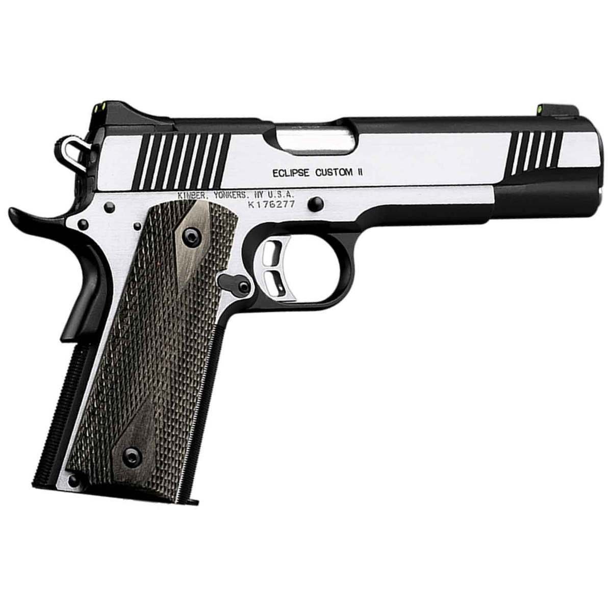 kimber-eclipse-custom-ii-45-auto-acp-5in-stainless-pistol-81-rounds-315589-1.jpg Kimber Eclipse Custom II 45 Auto (ACP) 5in Stainless Pistol – 8+1 Rounds - Image 1