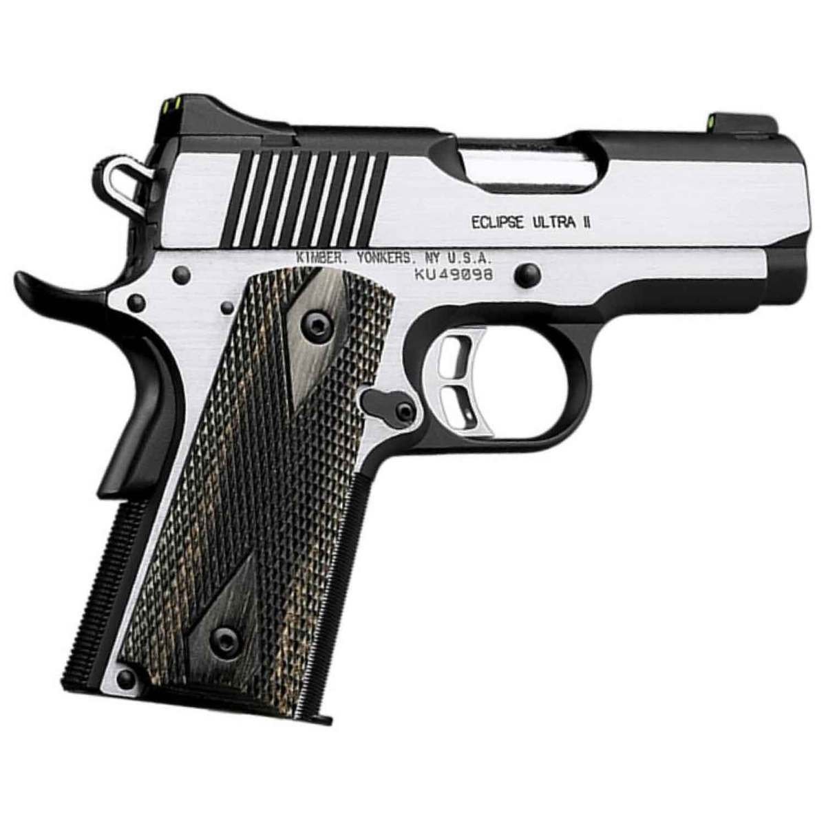 kimber-eclipse-ultra-ii-45-auto-acp-3in-stainless-pistol-71-rounds-316841-1.jpg Kimber Eclipse Ultra II 45 Auto (ACP) 3in Stainless Pistol – 7+1 Rounds - Image 1