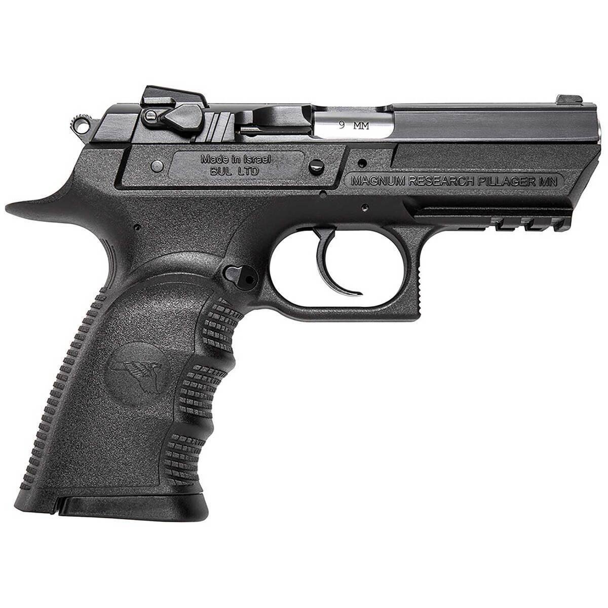 magnum-research-baby-desert-eagle-iii-9mm-luger-385in-black-oxide-pistol-161-rounds-1415667-1.jpg Magnum Research Baby Desert Eagle III Semi-Compact Polymer 40 S&W 3.85in Black Pistol - Image 1