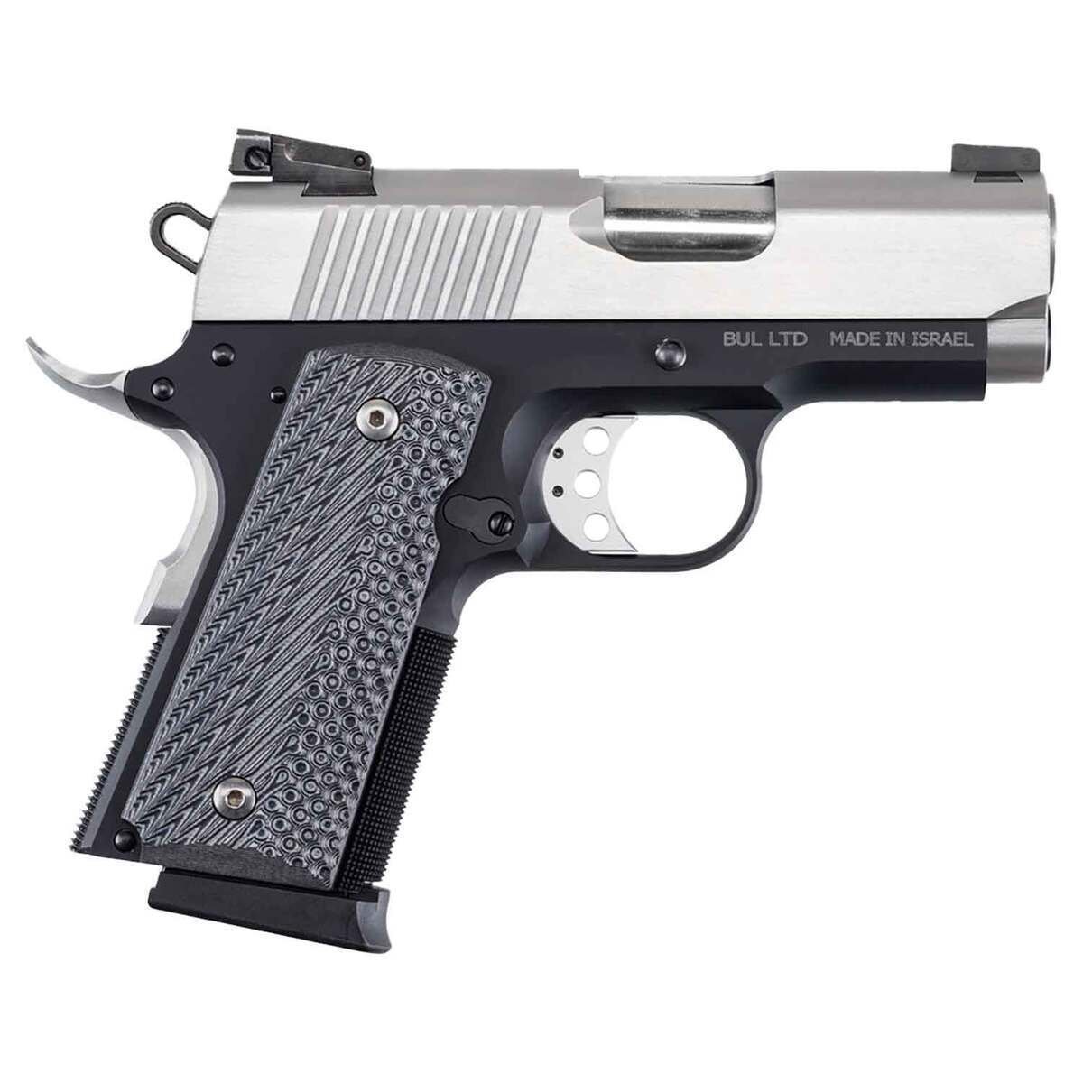magnum-research-desert-eagle-1911-u-wknife-45-auto-acp-3in-stainless-pistol-61-rounds-1823347-1.jpg Magnum Research Desert Eagle 1911 U w/Knife 45 Auto (ACP) 3in Stainless Pistol – 6+1 Rounds - Image 1