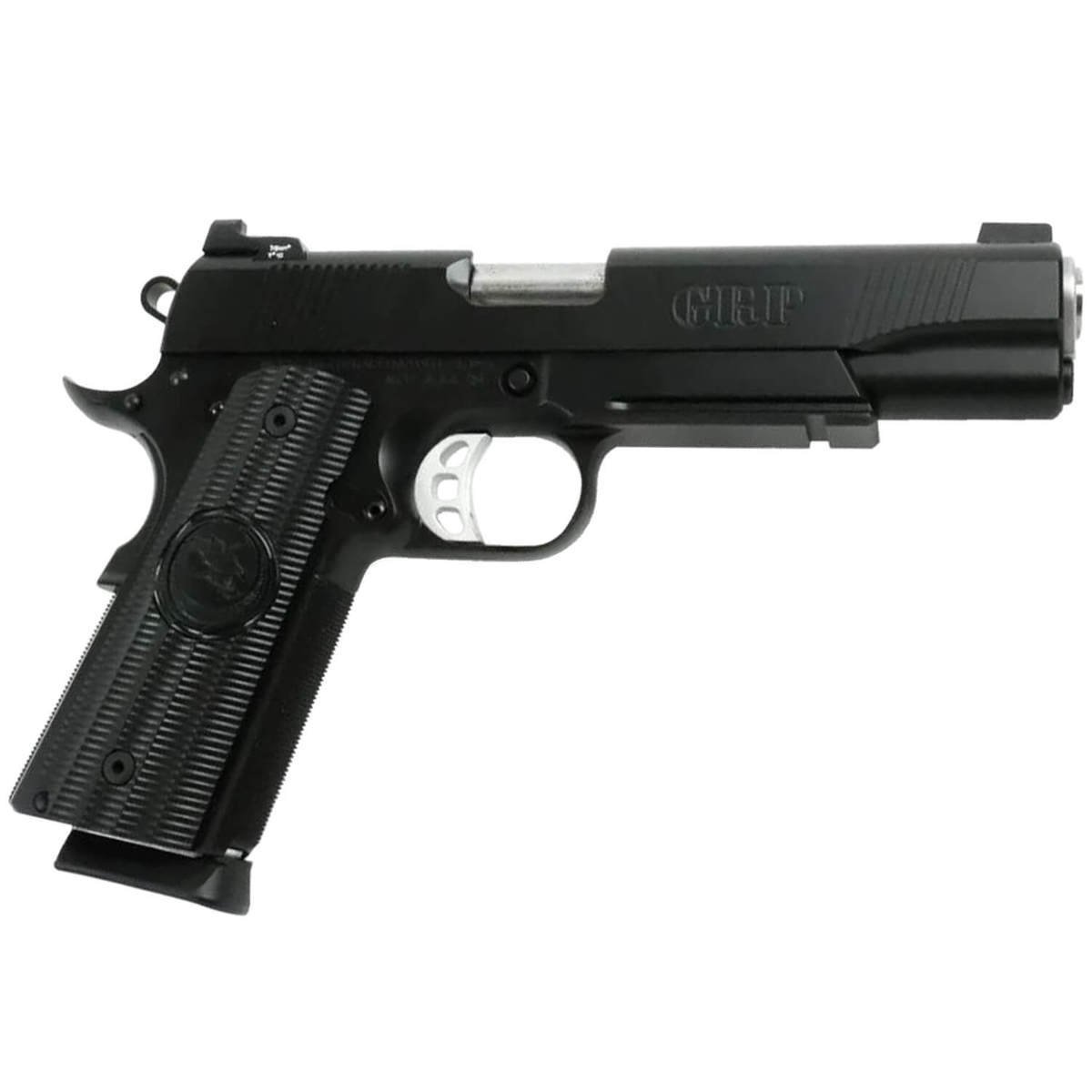 nh-cstm-grp-9mm-5in-81-1664695-1.jpg Nighthawk Custom GRP 9mm Luger 5in Black Nitride Pistol – 8+1 Rounds - Image 1