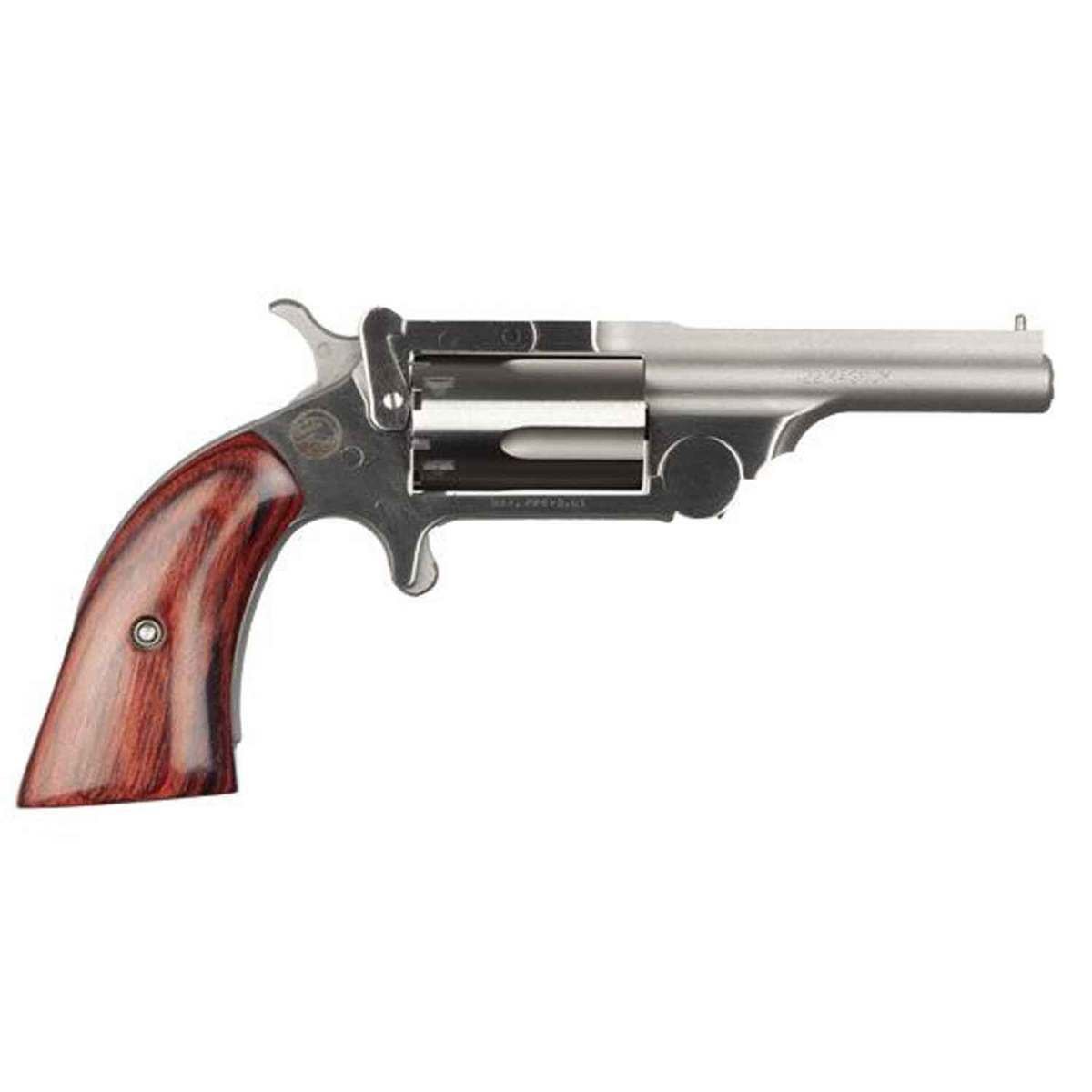 north-american-arms-ranger-ii-22-long-rifle22-wmr-22-mag-25in-stainless-revolver-5-rounds-1618833-1.jpg North American Arms Ranger II 22 Long Rifle/22 WMR (22 Mag) 2.5in Stainless Revolver – 5 Rounds - Image 1