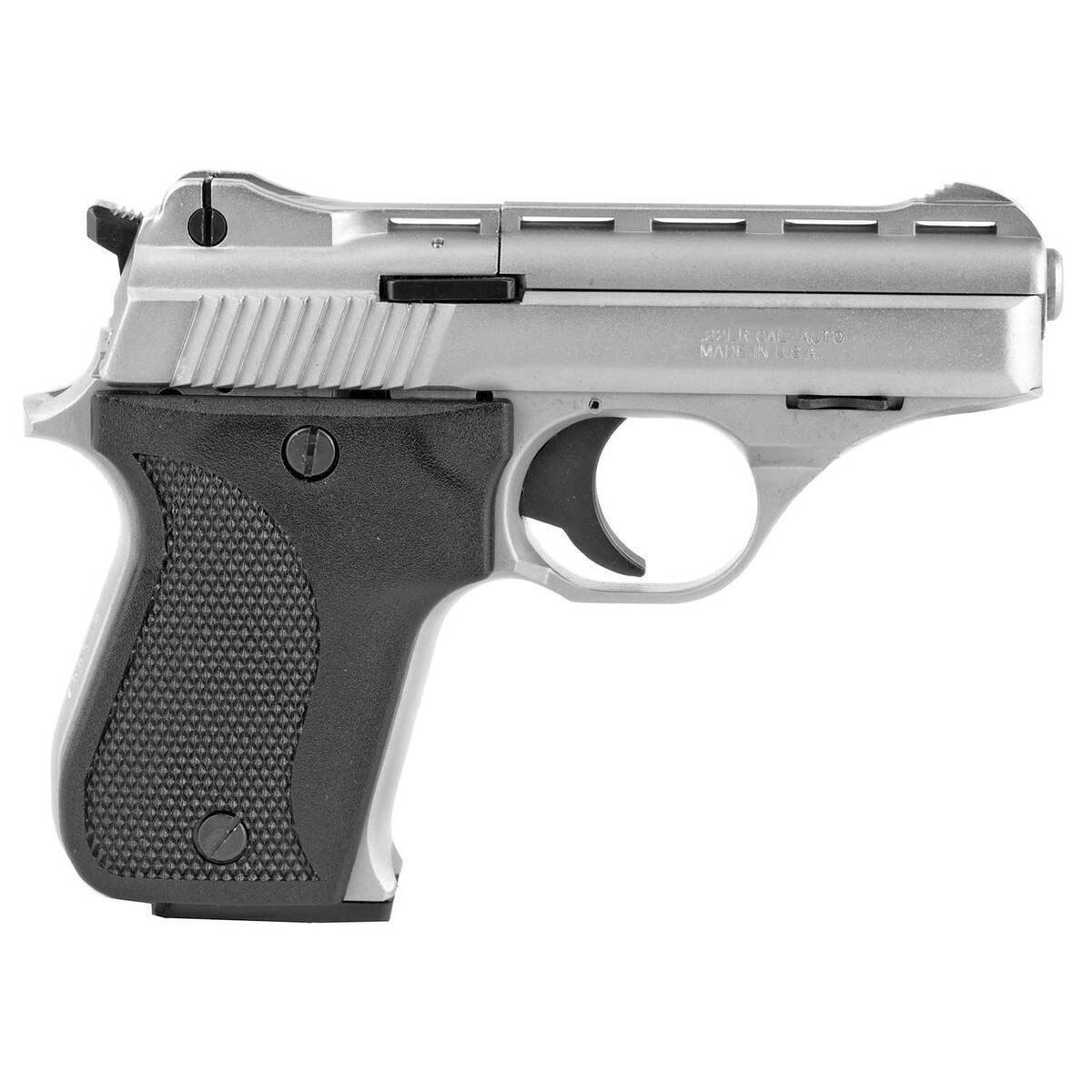 phoenix-arms-hp22a-long-rifle-3in-satin-nickel-pistol-101-rounds-1818619-1.jpg Phoenix Arms HP22A 22 Long Rifle 3in Satin Nickel Pistol – 10+1 Rounds - Image 1