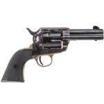 Pietta 1873 Great Western II Gunfighter 9mm Luger 3.5in Blued Revolver – 6 Rounds