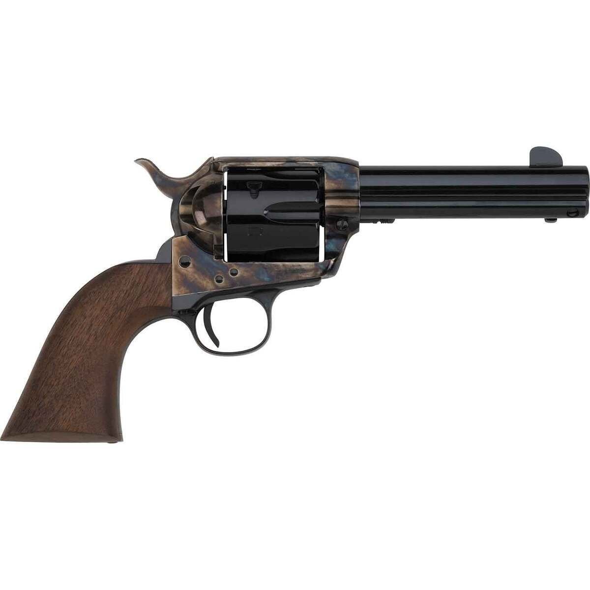 pietta-1873-great-western-ll-californian-45-long-colt-475in-blued-revolver-61-rounds-1762465-1.jpg Pietta 1873 Great Western ll Californian 45 (Long) Colt 4.75in Blued Revolver – 6 Rounds - Image 1