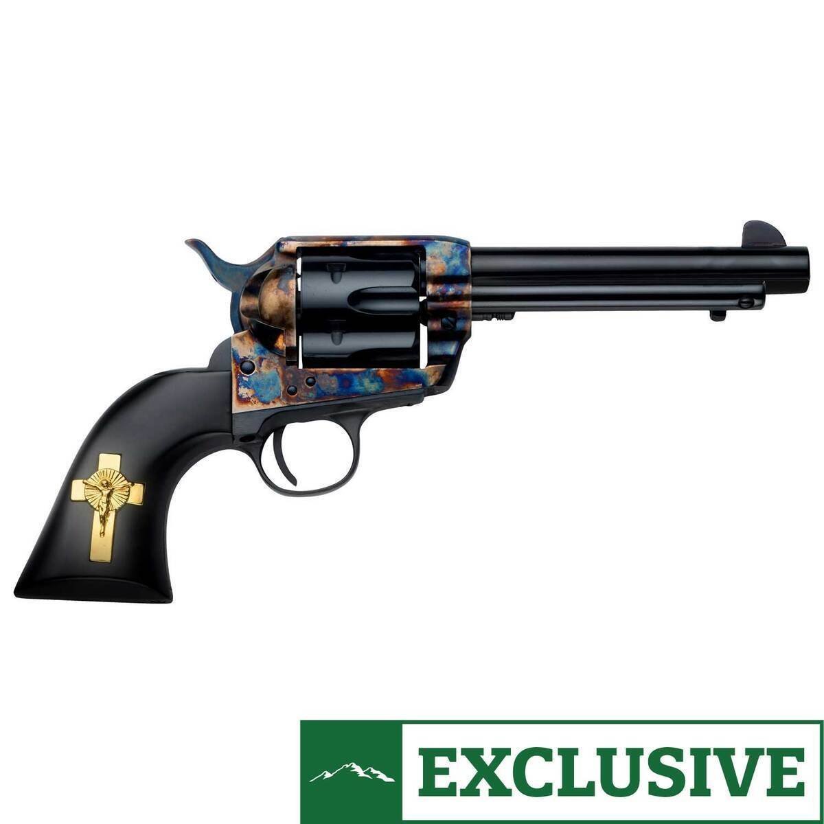 pietta-great-western-ii-the-hands-of-god-45-long-colt-55in-blued-revolver-6-rounds-1824697-1.jpg Pietta Great Western II The Hands of God 45 (Long) Colt 5.5in Blued Revolver – 6 Rounds - Image 1
