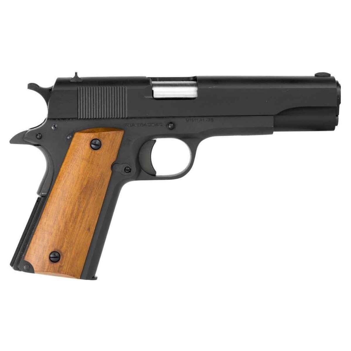 rock-island-armory-m-1911-gi-standard-38-super-auto-5in-parkerized-pistol-91-rounds-california-compliant-1492644-1.jpg Rock Island Armory M 1911 GI Standard 38 Super Auto 5in Parkerized Pistol – 9+1 Rounds – California Compliant - Image 1