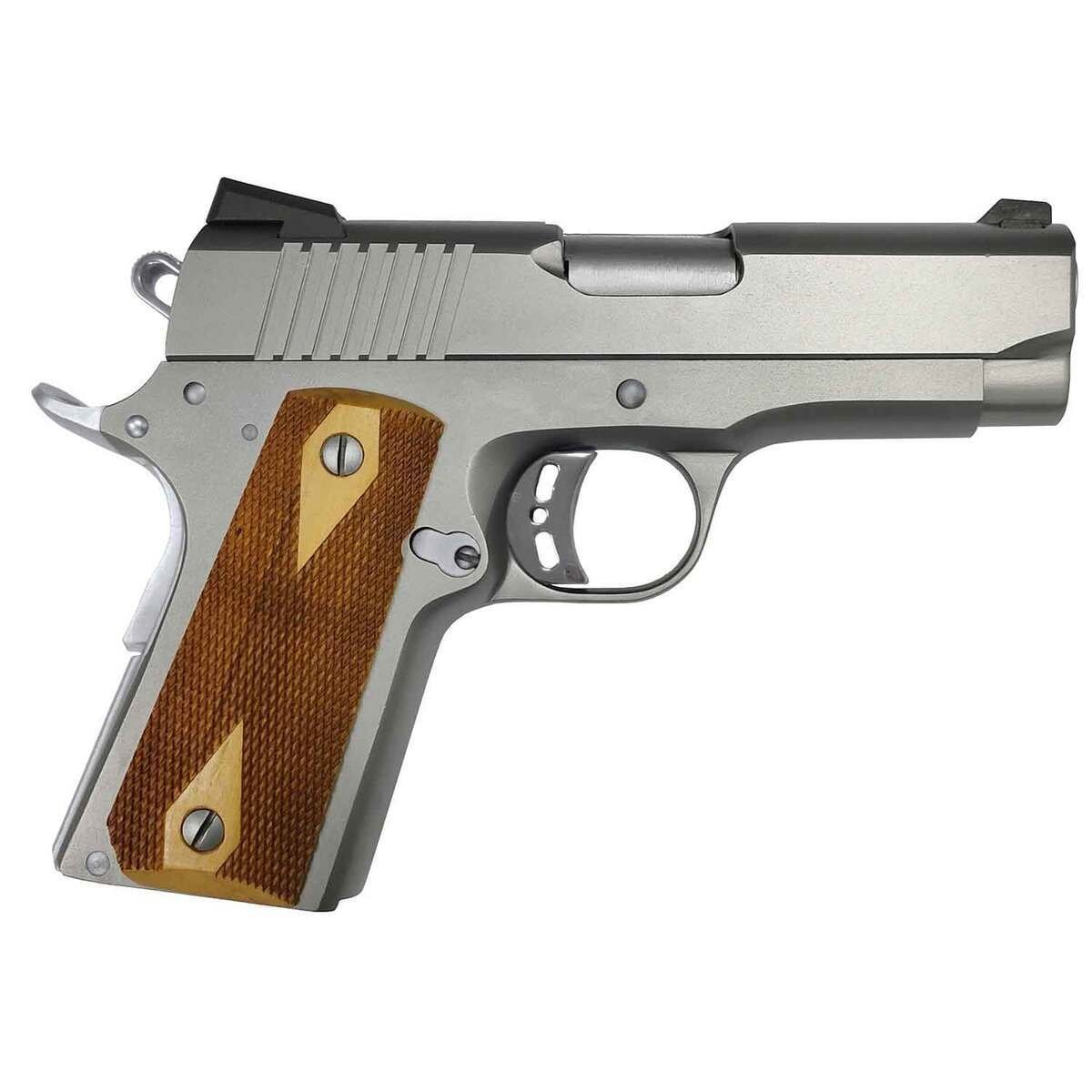 rock-island-armory-m1911-a1-rock-cs-9mm-luger-363in-stainless-pistol-81-rounds-1804318-1.jpg Rock Island Armory M1911-A1 Rock CS 9mm Luger 3.63in Stainless Pistol – 8+1 Rounds - Image 1
