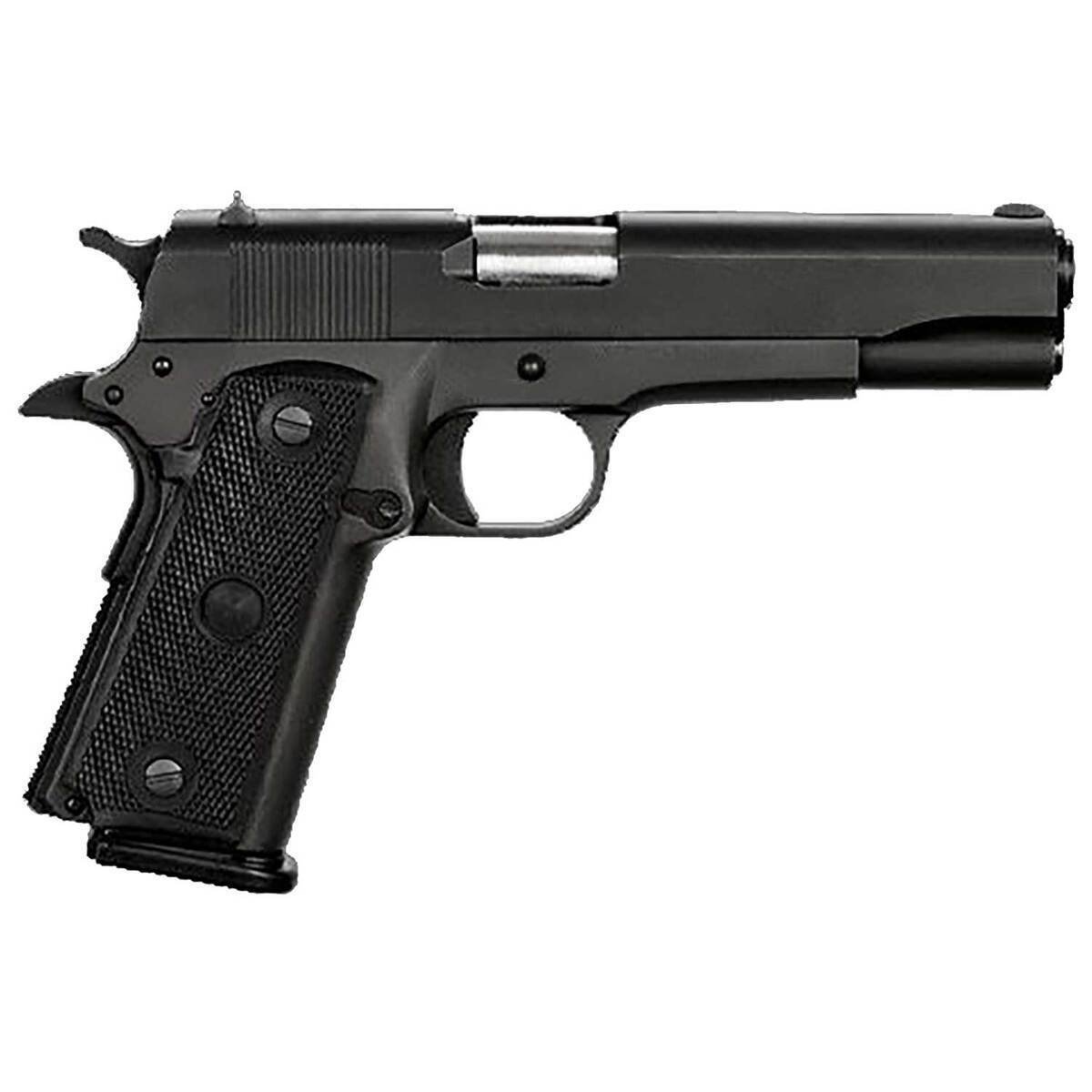 rock-island-armory-m1911-g1-45-auto-acp-5in-black-parkerized-pistol-101-rounds-1506825-1.jpg Rock Island Armory M1911 G1 45 Auto (ACP) 5in Black Parkerized Pistol – 10+1 Rounds - Image 1