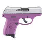 Ruger EC9s 9mm Luger 3.12in Aluminum Cerakote/Purple Pistol – 7+1 Rounds
