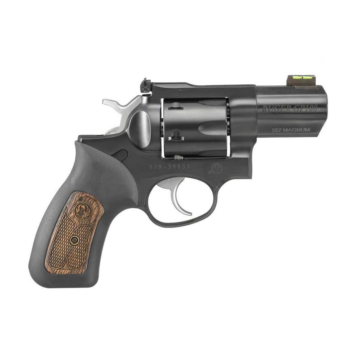 ruger-gp100-357-magnum-25in-blued-revolver-6-rounds-1741243-1.jpg Ruger GP100 357 Magnum 2.5in Blued Revolver – 6 Rounds - Image 1