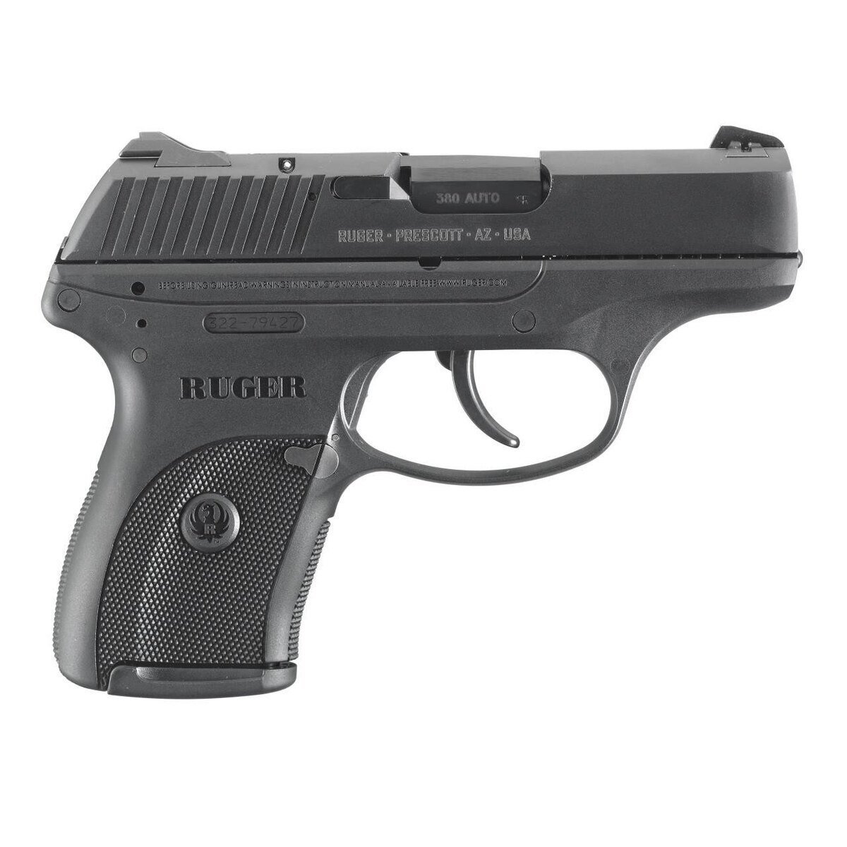 ruger-lc380-380-auto-acp-312in-black-pistol-71-rounds-1417395-1.jpg Ruger LC380 380 Auto (ACP) 3.12in Black Pistol – 7+1 Rounds - Image 1