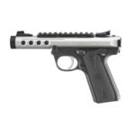 Ruger Mark IV 22/45 Lite 22 Long Rifle 4.4in Clear Anodized Aluminum Pistol – 10+1 Rounds