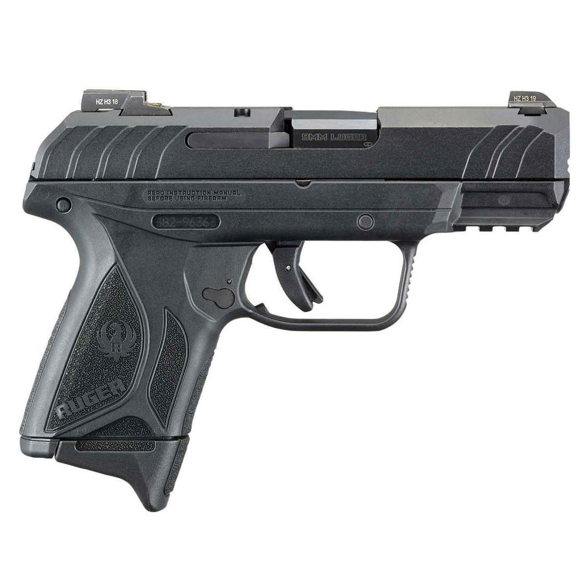 ruger-security-9-pro-compact-9mm-luger-342in-black-pistol-101-rounds-1621660-1.jpg Ruger Security-9 Pro Compact 9mm Luger 3.42in Black Pistol – 10+1 Rounds - Image 1