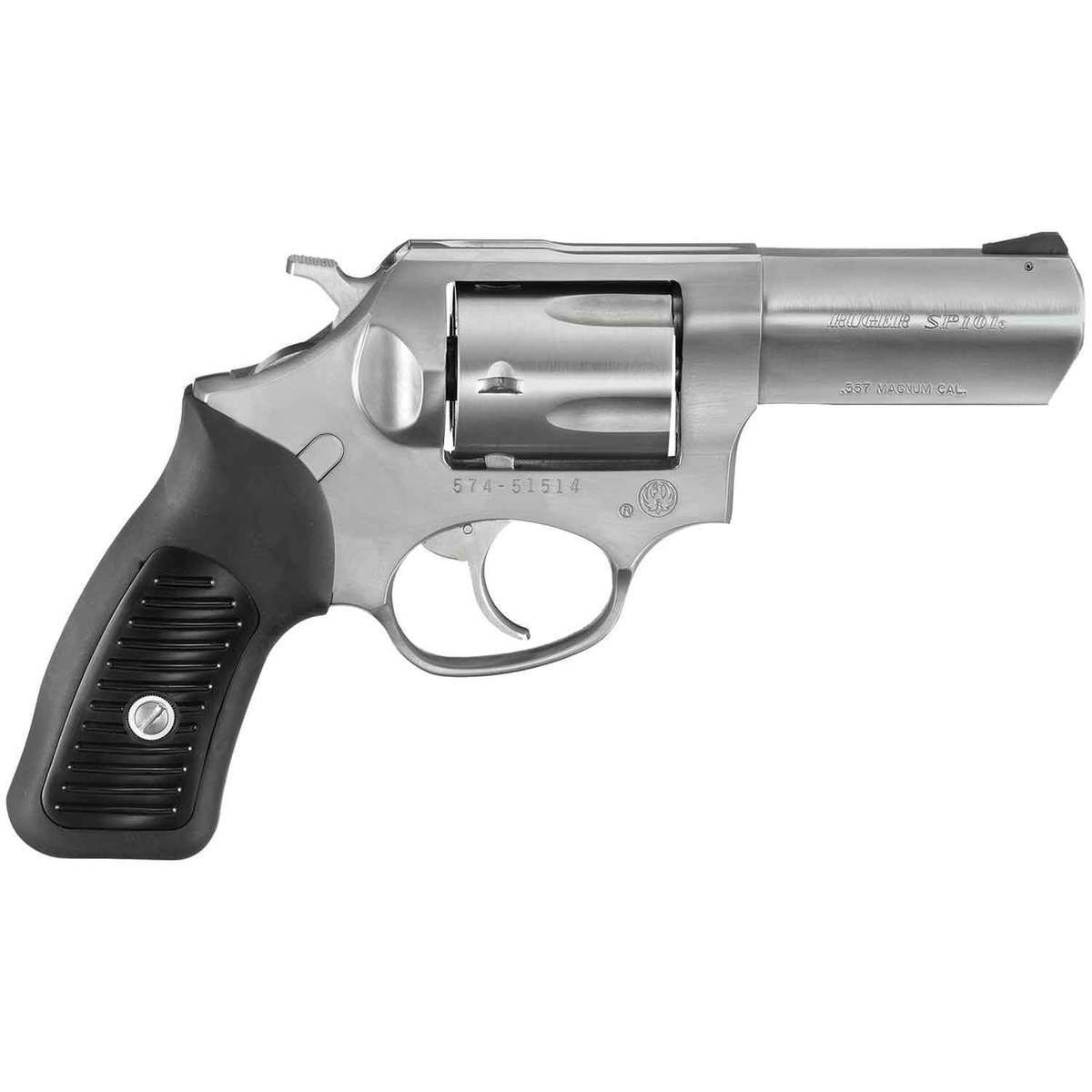 ruger-sp101-357-magnum-3in-stainless-revolver-5-rounds-301890-1.jpg Ruger SP101 357 Magnum 3in Stainless Revolver – 5 Rounds - Image 1