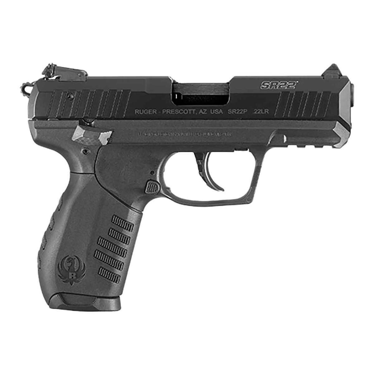 ruger-sr22-22-long-rifle-35in-blackblued-pistol-101-rounds-1503623-1.jpg Ruger SR22 22 Long Rifle 3.5in Black/Blued Pistol – 10+1 Rounds - Image 1
