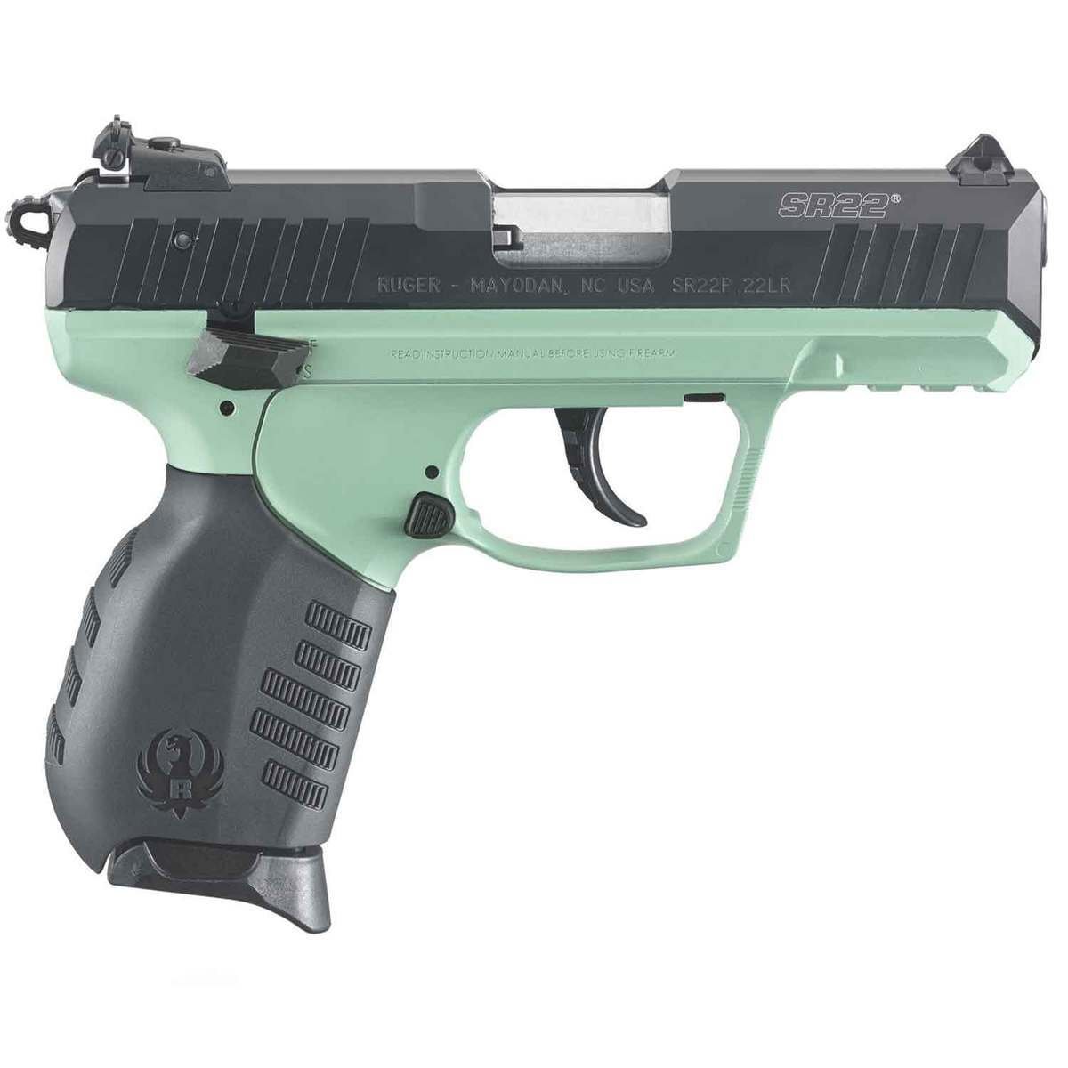ruger-sr22-22-long-rifle-35in-mintblack-pistol-101-rounds-1503624-1.jpg Ruger SR22 22 Long Rifle 3.5in Mint/Black Pistol – 10+1 Rounds - Image 1