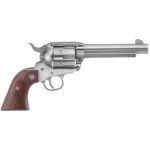 Ruger Vaquero 357 Magnum 5.5in High Gloss Stainless Revolver – 6 Rounds