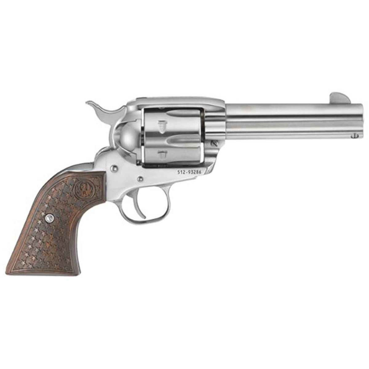 ruger-vaquero-fastdraw-357-magnum-462in-stainless-revolver-6-rounds-1503640-1.jpg Ruger Vaquero Fastdraw 4.62in Stainless Revolver – 6 Rounds - Image 1
