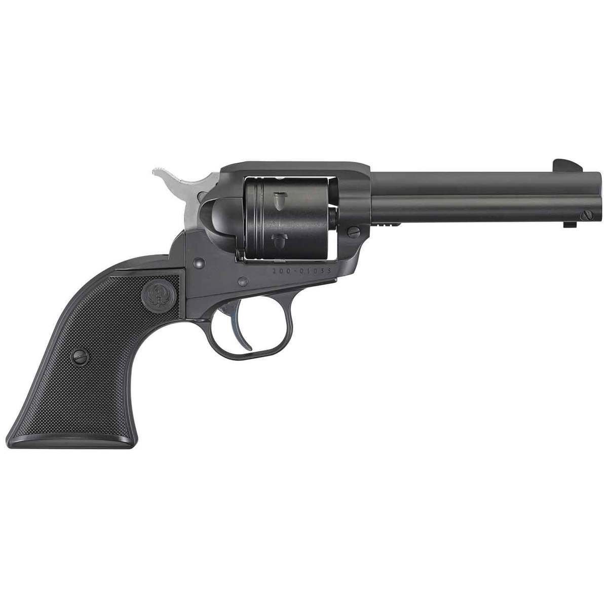 ruger-wrangler-22-long-rifle-462in-black-revolver-6-rounds-1531488-1.jpg Ruger Wrangler 22 Long Rifle 4.62in Black Revolver – 6 Rounds - Image 1