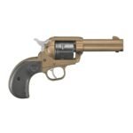 Ruger Wrangler 22LR 3.75in Burnt Bronze Cerakote Revolver – 6 Rounds