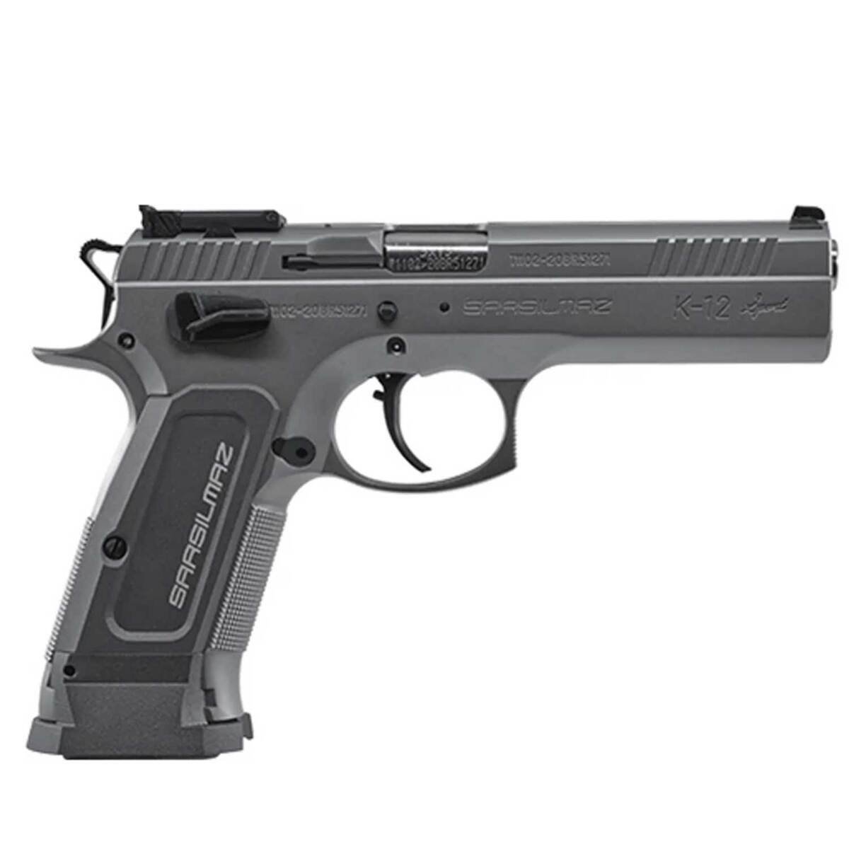 sar-usa-k-12-sport-9mm-luger-47in-stainless-pistol-171-rounds-1675058-1.jpg Sar USA K-12 Sport 9mm Luger 4.7in Stainless Pistol – 17+1 Rounds - Image 1