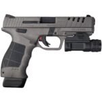Sar USA SAR9 X Package 9mm Luger 4.4in Platinum/Black Pistol – 19+1 Rounds