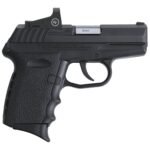 SCCY CPX-2 Red Dot Night Sight 9mm Luger 3.1in Black Pistol – 10+1 Rounds