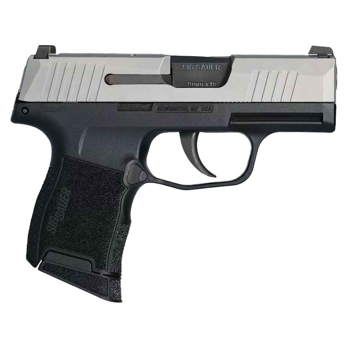 sig-p365-9mm-luger-31in-two-toned-stainless-pistol-101-rounds-1824691-1.jpg Sig Sauer P365 9mm Luger 3.1in Two Toned Pistol – 10+1 Rounds - Image 1