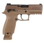 Sig Sauer P320 M18 9mm Luger 3.9in Coyote PVD Pistol – 21+1 Rounds
