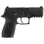 Sig Sauer P320 Compact w/ Contrast Sights 9mm Luger 3.9in Black Nitron Pistol – 10+1 Rounds