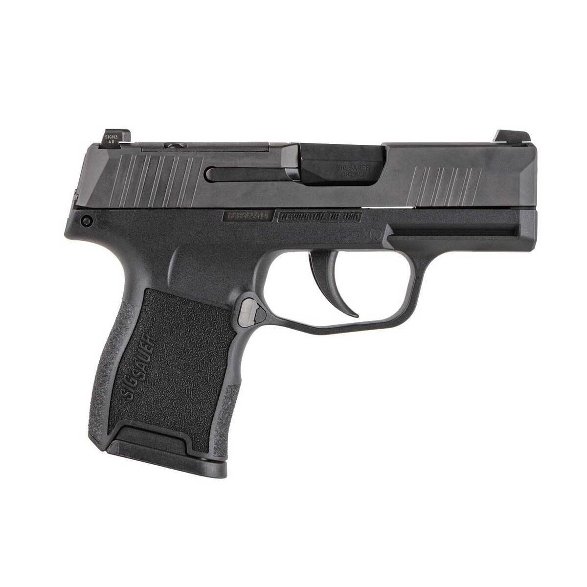 sig-sauer-p365-380-auto-acp-31in-black-pistol-101-rounds-1736694-1.jpg Sig Sauer P365 380 Auto (ACP) 3.1in Black Pistol – 10+1 Rounds - Image 1