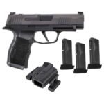 Sig Sauer P365XL TacPac 9mm Luger 3.7in Blackened Steel Pistol – 12+1 Rounds