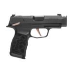 Sig Sauer Rose 9mm Luger 3.1in Black Pistol – 10+1 Rounds