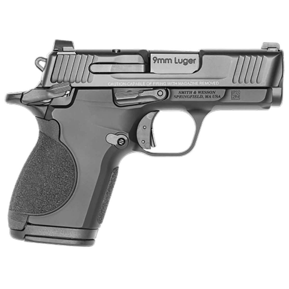 smith-wesson-csx-9mm-luger-31in-matte-black-pistol-121-rounds-1726367-1.jpg Smith & Wesson CSX 9mm Luger 3.1in Matte Black Pistol – 12+1 Rounds - Image 1