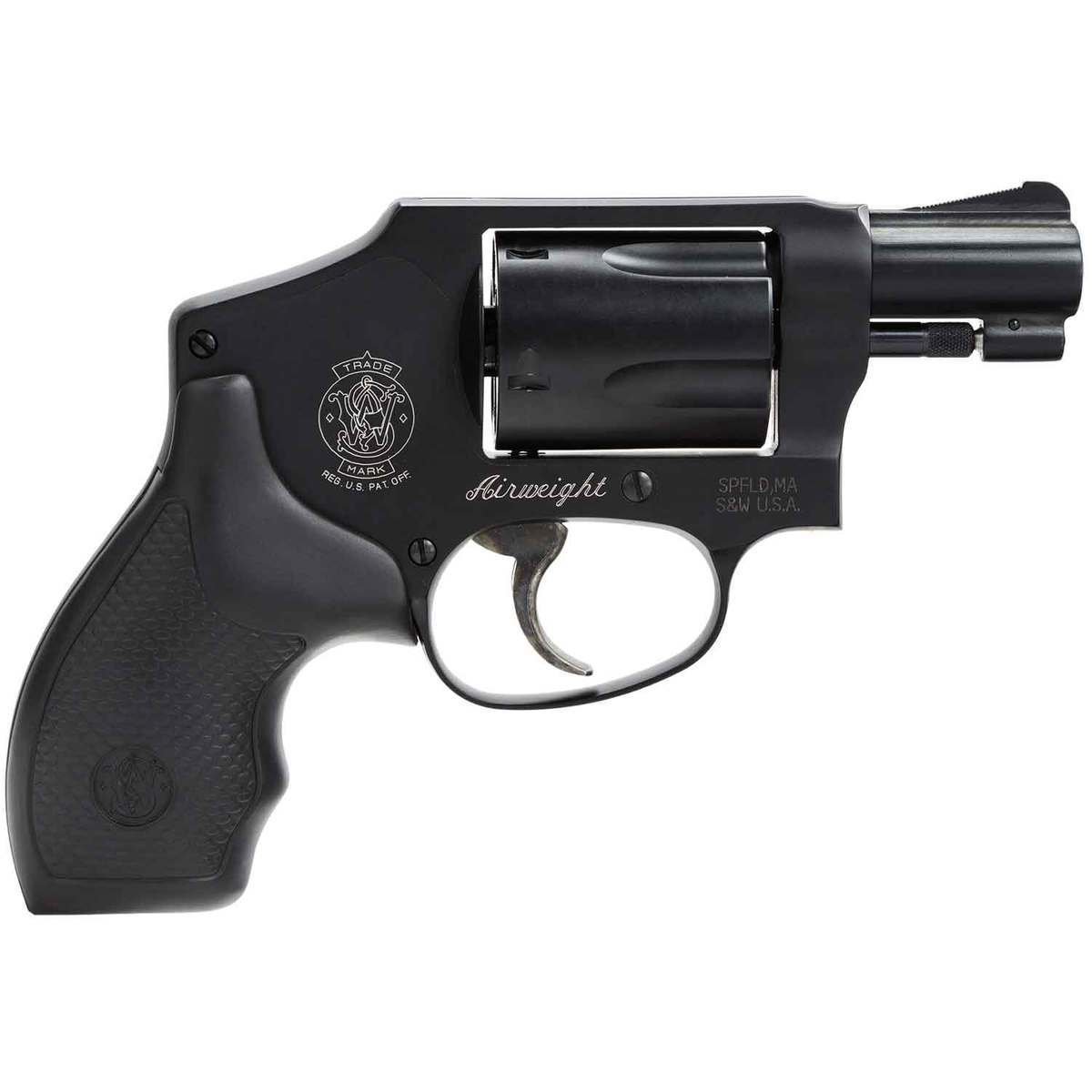 smith-wesson-model-442-revolver-1456928-1.jpg Smith & Wesson Model 442 38 Special 1.88in Matte Black Revolver – 5 Rounds - Image 1
