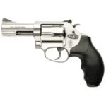 Smith & Wesson Model 60 w/Adjustable Rear Sight 357 Magnum 3in Satin Stainless/Black Revolver – 5 Rounds