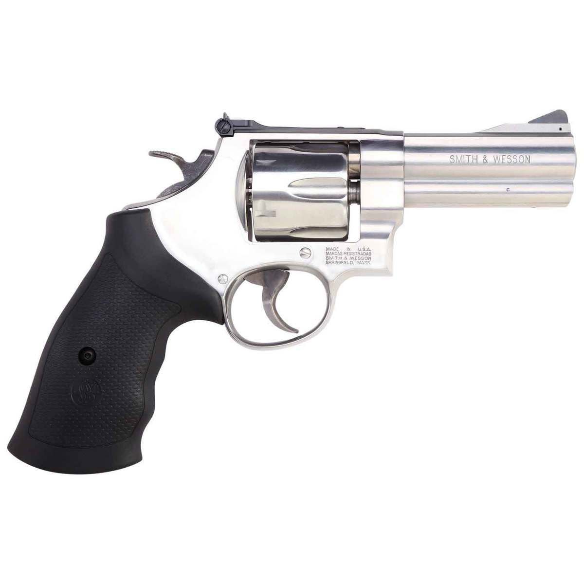 smith-wesson-model-610-10mm-auto-4in-stainless-revolver-6-rounds-1536581-1.jpg Smith & Wesson Model 610 10mm Auto 4in Stainless Revolver – 6 Rounds - Image 1