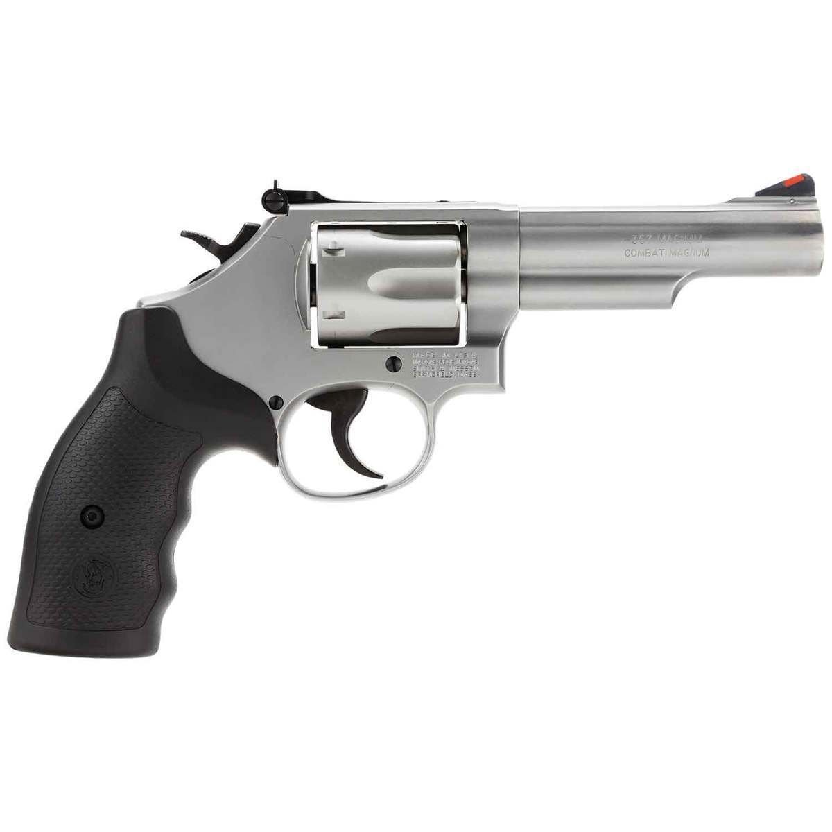 smith-wesson-model-66-357-magnum-425in-stainless-revolver-6-rounds-california-compliant-1383870-1.jpg Smith & Wesson Model 66 357 Magnum 4.25in Stainless Revolver – 6 Rounds – California Compliant - Image 1
