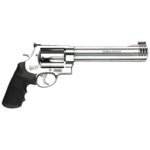 Smith & Wesson Model 500 S&W 8.38in Satin Stainless Revolver – 5 Rounds
