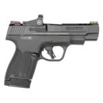 Smith & Wesson M&P 9 Shield Plus 9mm Luger 4in Crimson Trace Red Dot Ported Black Armornite Pistol – 13+1 Rounds