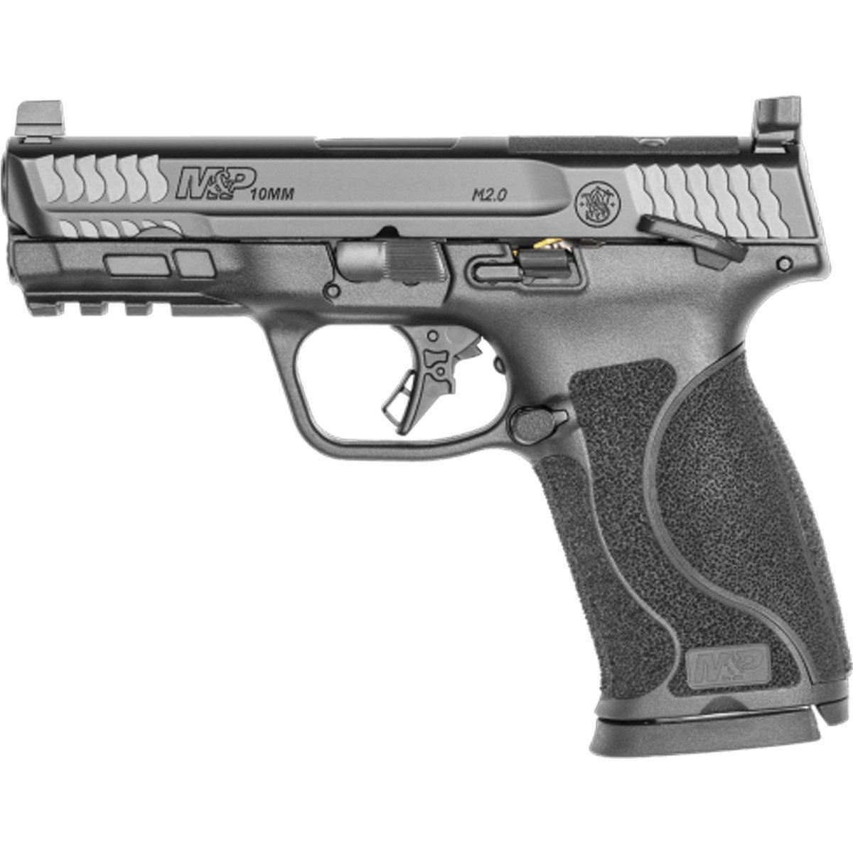 smith-wesson-mp-m20-10mm-auto-4in-black-pistol-151-rounds-1723605-1.jpg Smith & Wesson M&P M2.0 10mm Auto 4in Black Pistol – 15+1 Rounds - Image 1