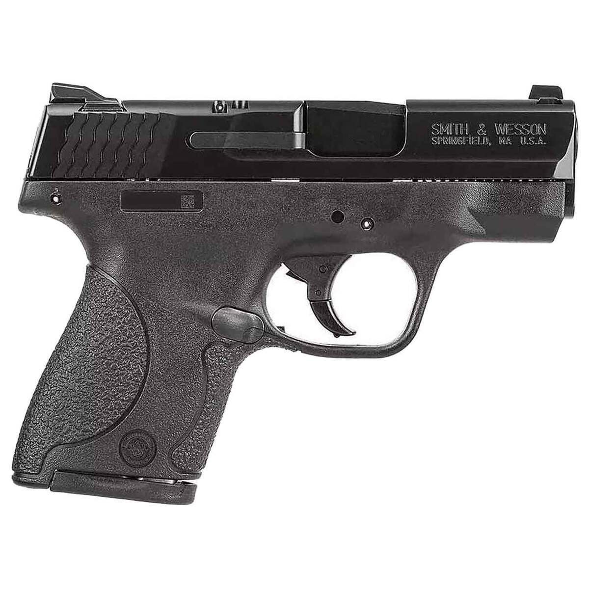 smith-wesson-mp40-shield-40-sw-31in-black-pistol-71-rounds-california-compliant-1314766-1.jpg Smith & Wesson M&P40 Shield 40 S&W 3.1in Black Pistol – 7+1 Rounds – California Compliant - Image 1