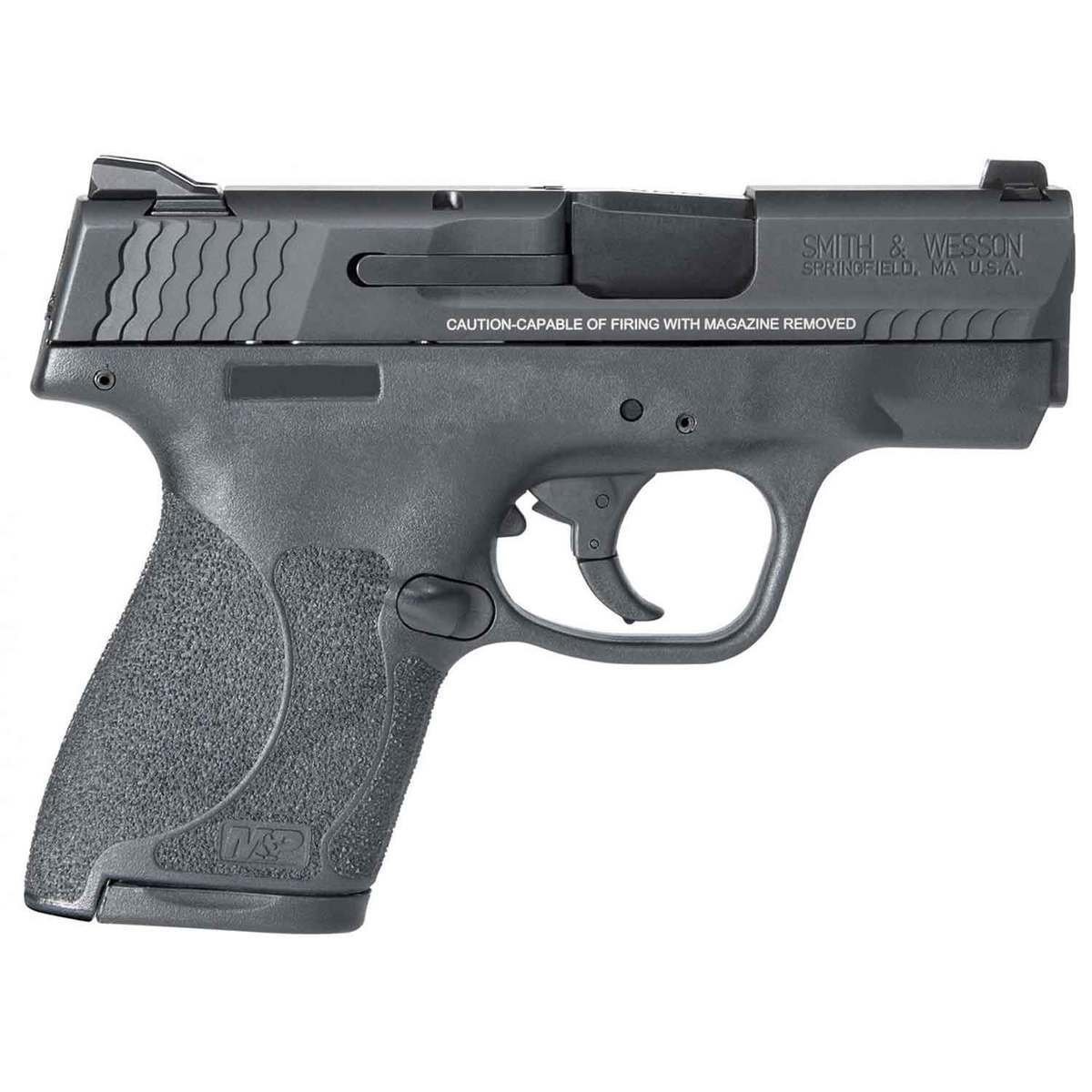 smith-wesson-mp40-shield-m20-pistol-1487346-1.jpg Smith & Wesson M&P40 Shield M2.0 40 S&W 3.1in Black Pistol – 7+1 Rounds - Image 1